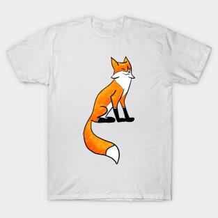 Cute, Smiling Fox without a background T-Shirt